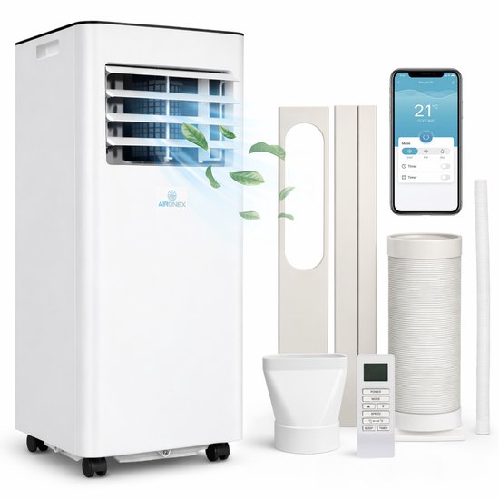 Aironex mobiele airco 7000 BTU
