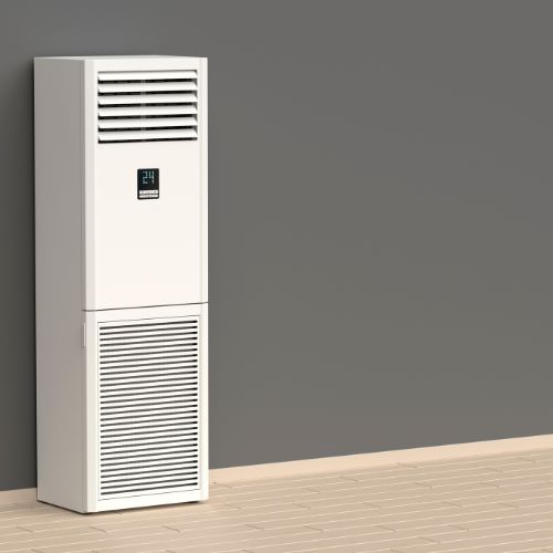 mobiele airco afvoer oplossing