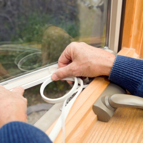 mobiele airco raamafdichting